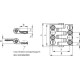 CFC.55 SH-5 hinge - technopolymer