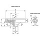 Solid handwheel VDN.100 FP-SST-A10 - without handle, reamed hub