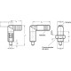 Indeksavimo kaištis su svirtimi GN 612-12-M20x1.5-B-NI nerūdijantis plienas