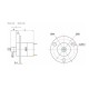 SRC022-06 rotary connector, 6 tracks, 1A, with cable, 250V, sliding, Wagney