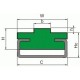 Chain guide profile 6 - 3/4 x 7/16 for C3 2000mm