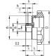 Knob for indicator VHT.110-GXX2-SST-12 - for indicator with gravity drive, stainless steel hub