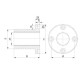 Linear bearing with flange DryLin R FJUM-01-30 IGUS