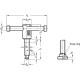 DIN 6306-M20-70-E screw - movable pin