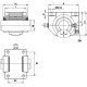 OB25OP linear bearing housing