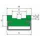 Chain guide profile 7 - 1/2 x 5/16 2000mm