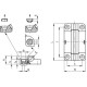 CFMW.70-SH-6 hinge - super-technopolymer