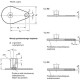 Swivel foot GN 42-80-M8-26-A1-X - Swivel foot