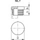 Profile plug NIL.T-10-C34 - for round profiles