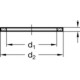 Seal DIN 7603-AL-16-20-A - metal, for threaded plugs din 908