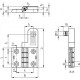 Vyriai su jungikliu tiesioginis CFSQ.60-SH-6-CBD