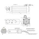 Electrospindle GDZ120x103-7.5kW 300Hz ER32 18000rpm 380V