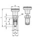 Indeksavimo kaištis GN 617-10-A-NI