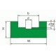 Chain guide profile 3 - 3/8 x 5/32 - H15 2000mm