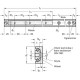 GN 2402-28-80-610 linear guide - without telescopic extension