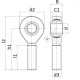 KARM-16 F MH joint head