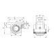 Bearing in a closed housing INA KGB40-PP-AS