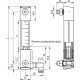 Column level indicator HCK.127-SST-M12-NBR-GL-PE-NO-STL - with level and temperature sensor