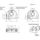 Mounting holder GN 412.1-35-M12-1 - for mounting indexing pins