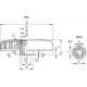 Solid handwheel VDS.150-SST-14 - without handle