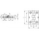 CFL.102 CH-6 hinge - technopolymer