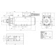 Electrospindle Z35X68GD12Z0.37-1 0.37kW 200Hz Shield 12000rpm 220/380V right thread