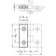 Tarpinė poveržlė GN 2370-NI-40-3-MT - vyriams