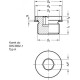 Threaded plug DIN 908-ST-M30x1.5-AA - galvanized steel