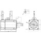 Leadshine ELM-0400LH60F-SS kintamosios srovės servovariklis – 400 W, 1.27 Nm, 3000 aps./min, 23 bitų absoliutus.