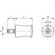 Besisukanti rankena I.741/23-1+x-M4 – technopolimeras