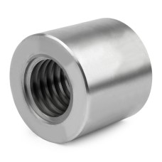 Trapezoidal cylindrical steel nut 16x4 L