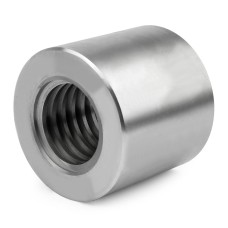 Trapezoidal cylindrical steel nut 26x5