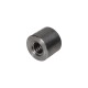 Trapezoidal cylindrical steel nut 32x6