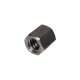 Trapezoidal hexagonal steel nut 22x5