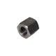 Trapezoidal hexagonal steel nut 36x6 L