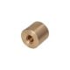 Trapezoidal nut, brown, cylindrical, 20x4