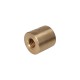 Trapezoidal nut, brown, cylindrical, 36x6, left-handed