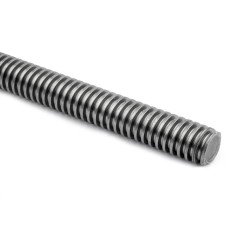 Trapezoidal screw 10x2 - left 250mm C45