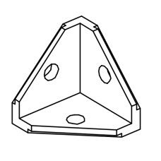 Stiffening connection for profile 104503