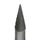 Universal rotary file, conical, sharp SKM 6x18, 6mm shank