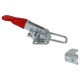 Clasp 40323S - galvanized steel, with lock