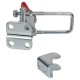 Clasp 40323S - galvanized steel, with lock