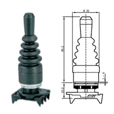 Joystick switch 4p stable PMJN8Q