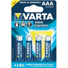 VARTA LR03 didelės energijos AAA baterija