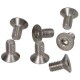 Screw DIN 7991 M4x12 A2 stainless steel (100 pcs.)