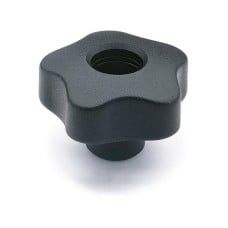 VCT.50-SST-FP-M8 knob - stainless steel boss, threaded hole, without cap