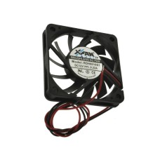 Fan 60x60x10mm, sliding, 12V, DC, X-FAN, 31.3m3/h, 2.64W, 2 wires