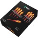 WERA Set of 14 flat-head/PH/PZ/PZS/TX screwdrivers Kraftform Big Pack 100 VDE