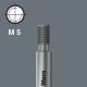 WERA Cross bit PH2x44.5 mm, threaded shank M5, type 851/12