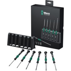 WERA Precision screwdrivers Torx 6 pcs, Kraftform Micro 2067/6